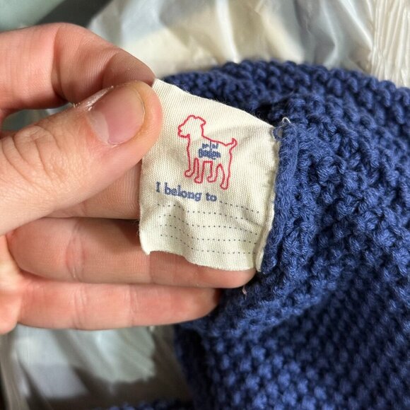 Mini Boden Cardigan Periwinkle Royal Blue Size 7-8Y Knit Buttons - Picture 10 of 10